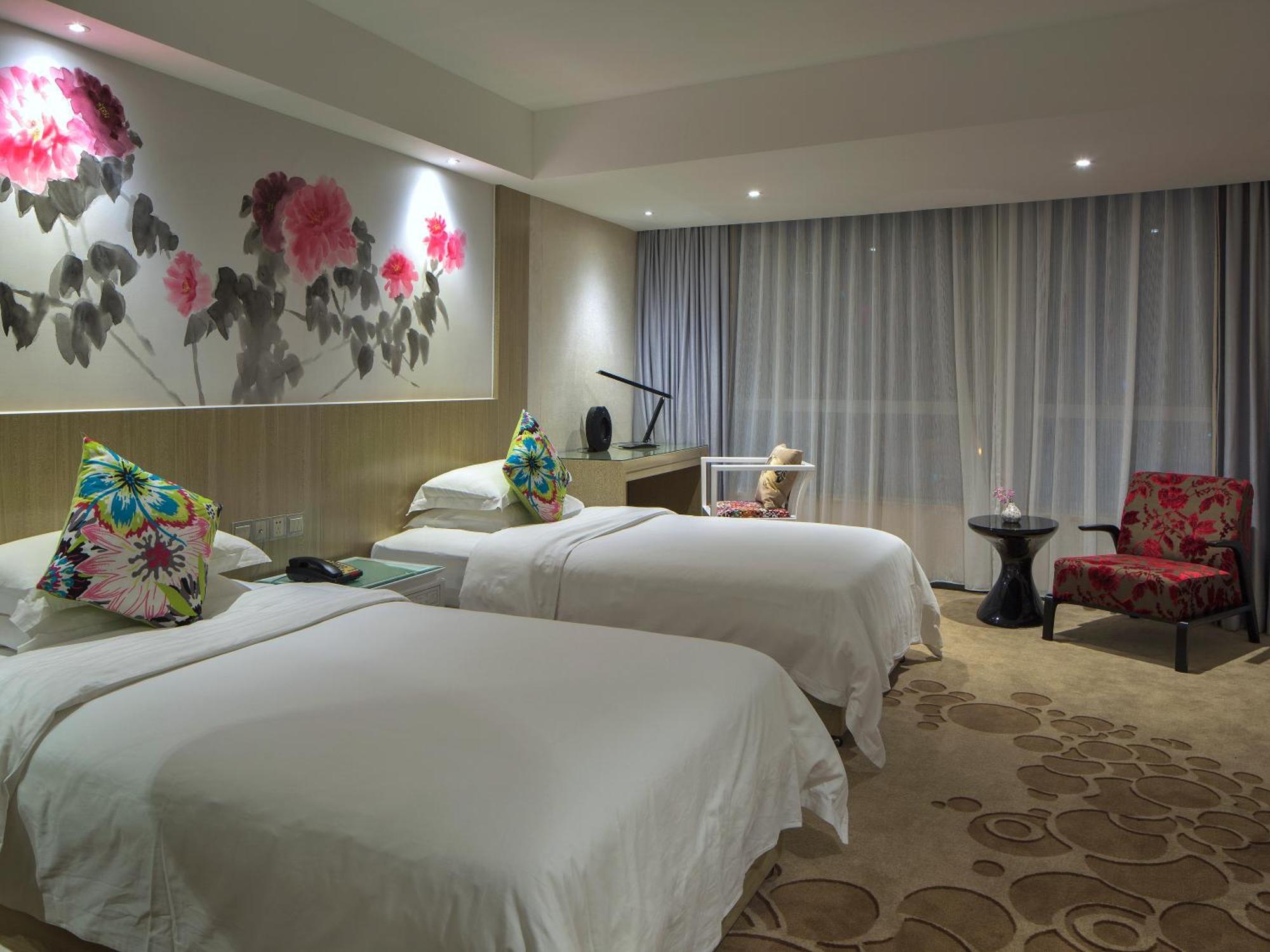 Paco Hotel Beijing Road Pedestrian Street Tuanyida Metro Kanton Zimmer foto