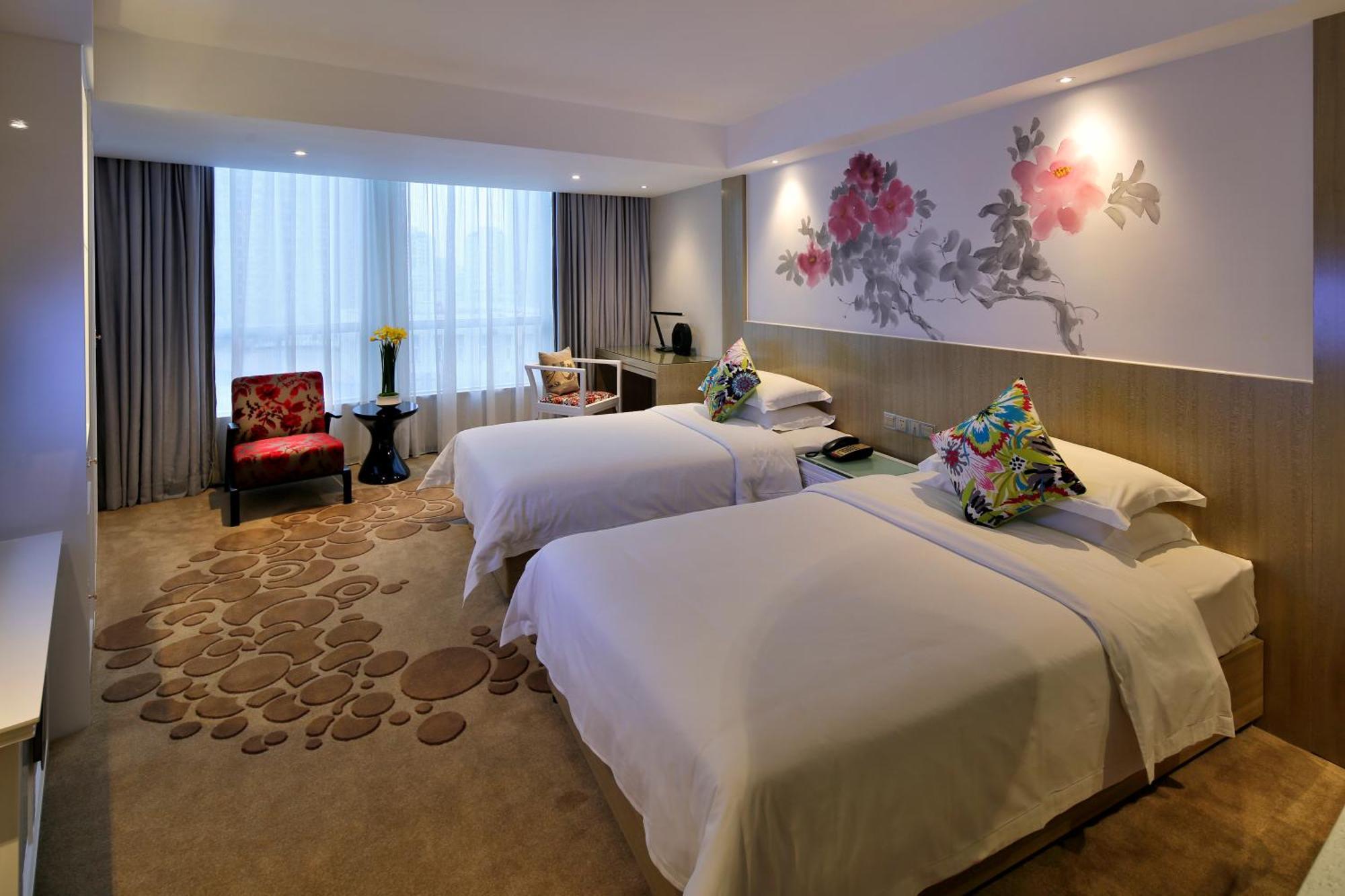 Paco Hotel Beijing Road Pedestrian Street Tuanyida Metro Kanton Zimmer foto